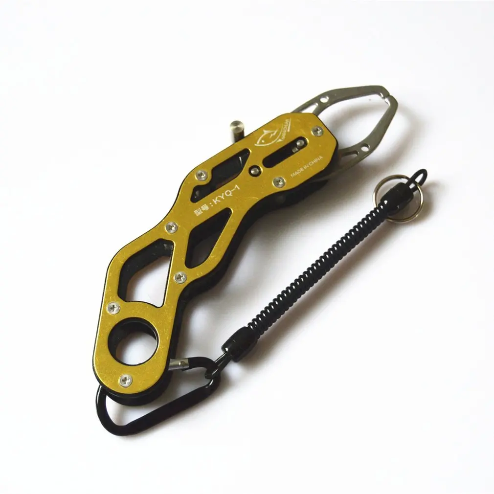 

Ultra Light Fishing Grip Grabber Stainless Stell Fishing Controller Aluminum Clip Clamp Multifunction Fishing Tackle Tool