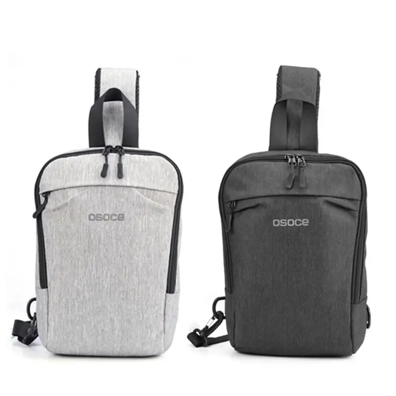 Противоугонный слинг груди пакет водонепроницаемая сумка через плечо рюкзак для мужчин Спорт на открытом воздухе путешествия Кемпинг принадлежности