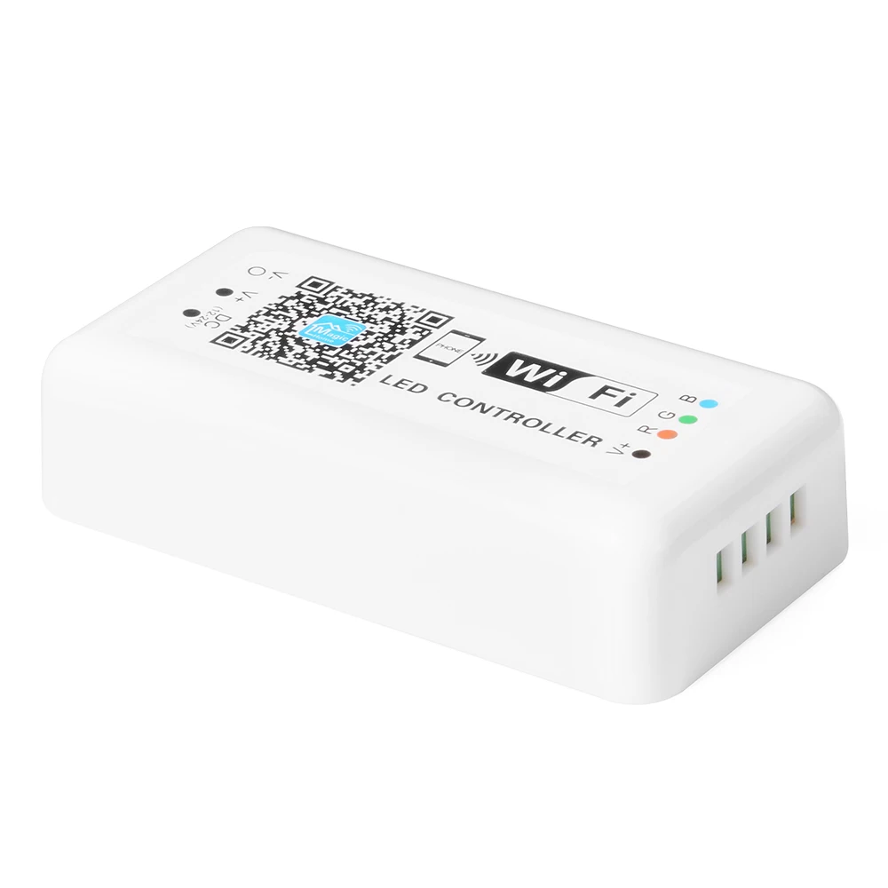 20 м 5050 RGB wifi светодиодные полосы Водонепроницаемые гибкие полосы света 10 м 15 м Fita светодиодный контроллер wifi RGB 12 В Светодиодный источник питания