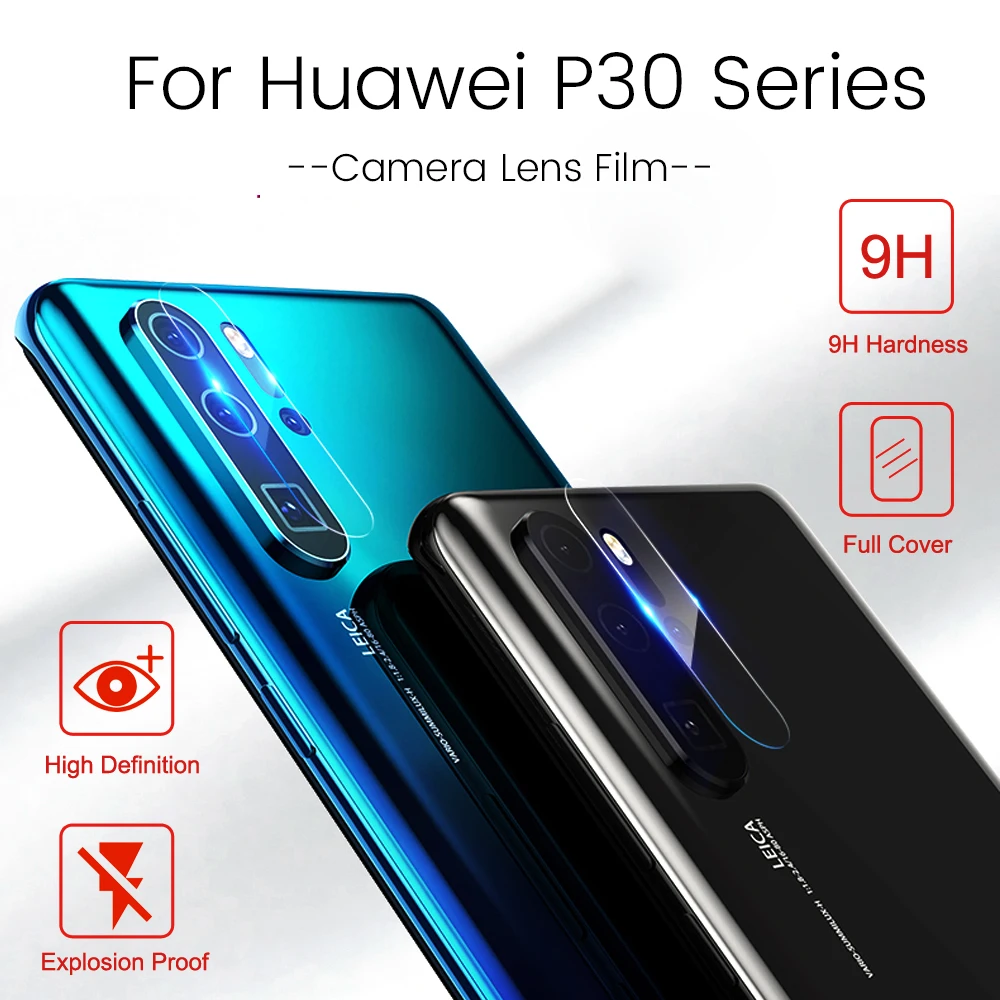 Новинка, 2 в 1, закаленное стекло без полей для huawei P30 lite Pro, задняя пленка для объектива камеры, Защита экрана для huawei P30 lite, стекло