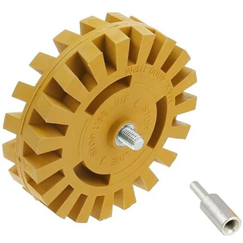 

Degumming Wheel Car Polishing Cleaning Tool Rubber Grinding Pneumatic 4000rpm