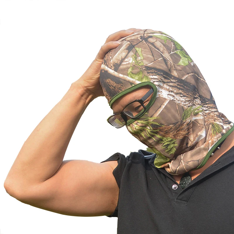 

Outdoor Camouflage Face Mask Outdoor Hunting Headgear Breathable Cycling Mask CS Face Mask Tactical Military Hunting Mask Hat