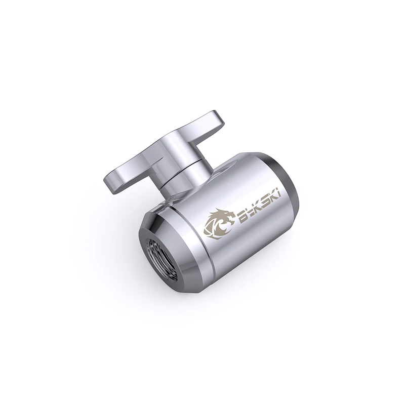 Válvula g1 do Parafuso da Mão de Refrigeração da Água de Bykski B-dv-cev2 pc para o Tubo Duro Que Refrigera a Água-cor do Corpo Inteiro da Torneira Encaixe do Refrigerador de Água Ventiladores e resfriadores - Imagem 2