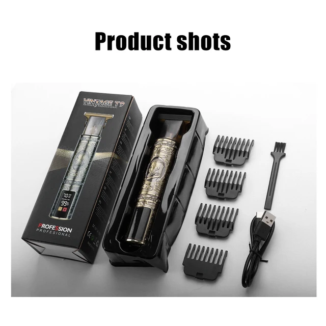 T9 Professional Electric Hair Cutting Machine for men Clipper shaver Original beard trimmer adjustable low price free shipping 6