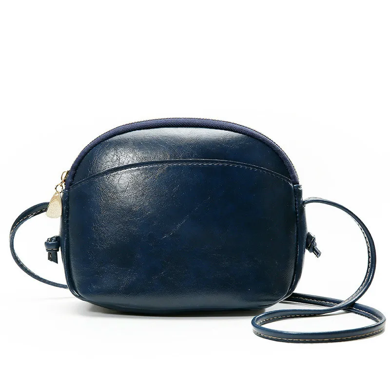 

Bag Woman Summer Messenger Packet Leisure Concise Package Mini Soft Leather Single Shell Type Shoulder Satchel Mobile Phone Bale