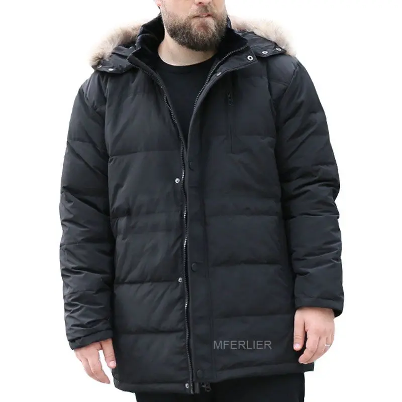 Зимние куртки для мужчин, большие размеры, обхват груди 170 см, 5XL, 6XL, 7XL, 8XL, 9XL, 10XL, длинные рукава, пуховики для холодной погоды