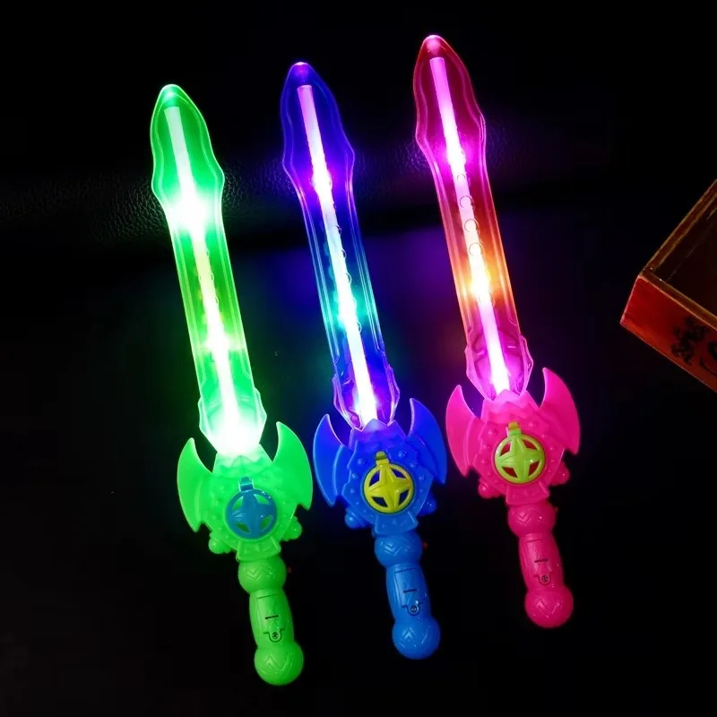 

2019 Night Light Children Shining Yiwu Creative Stall Toy Other Plastic Flash Universal Sword Boy