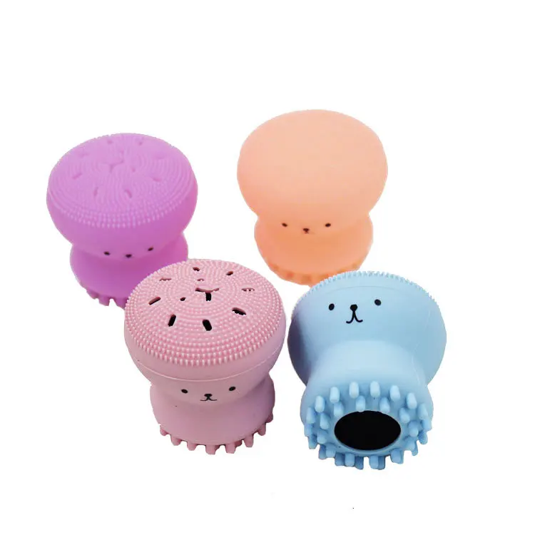 

Mini Silicone Face Cleansing Brush Facial Cleanser Pore Cleaner Exfoliator Face Scrub Washing Brush Skin Care Massage Wash Tool