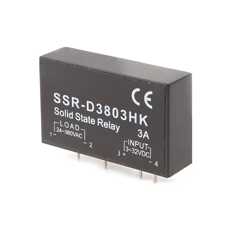 1pc Single Phase Solid State Relay Module DC-AC Mini PCB Solid State Relay with Pins 3A/5A/8A