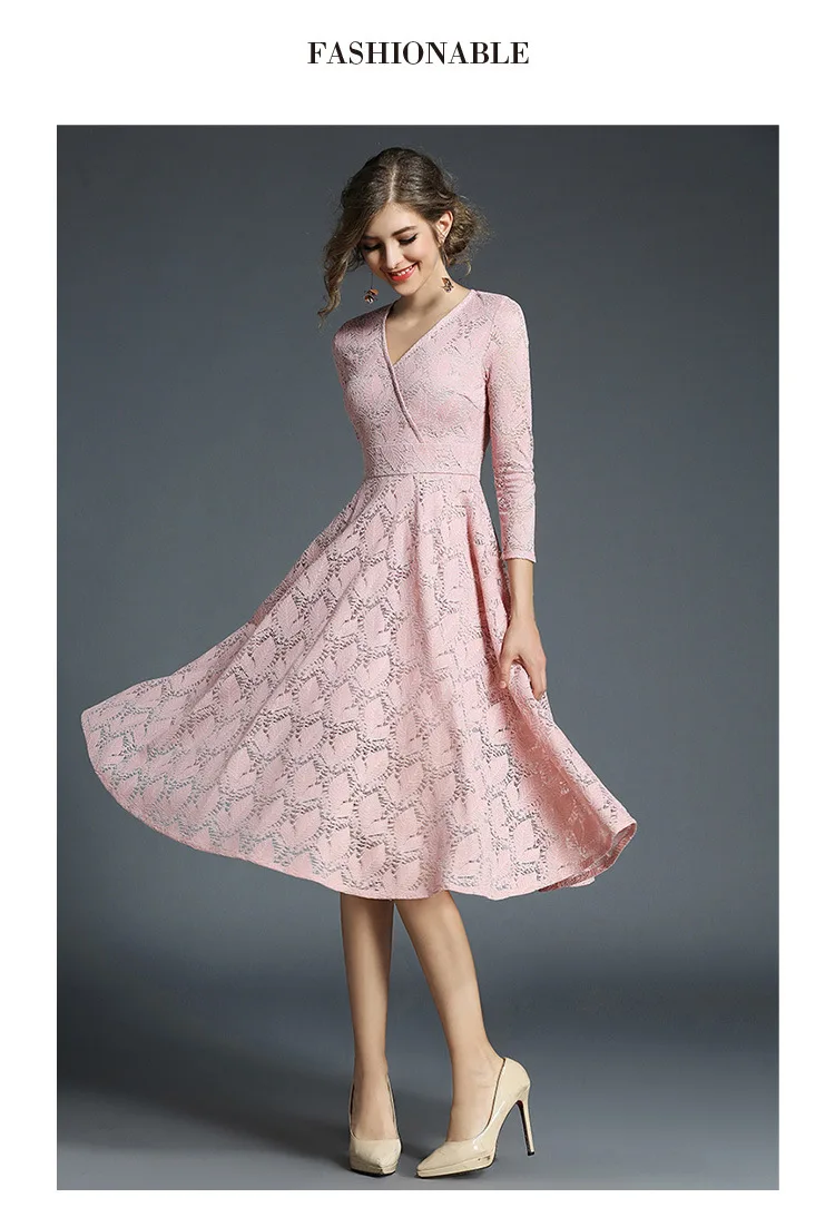 Sukienki женское кружевное платье Sukienki Yellow выдалбливают Vestido бизнес Готический тонкий сексуальный v-образным вырезом работы платья для вечеринок E344