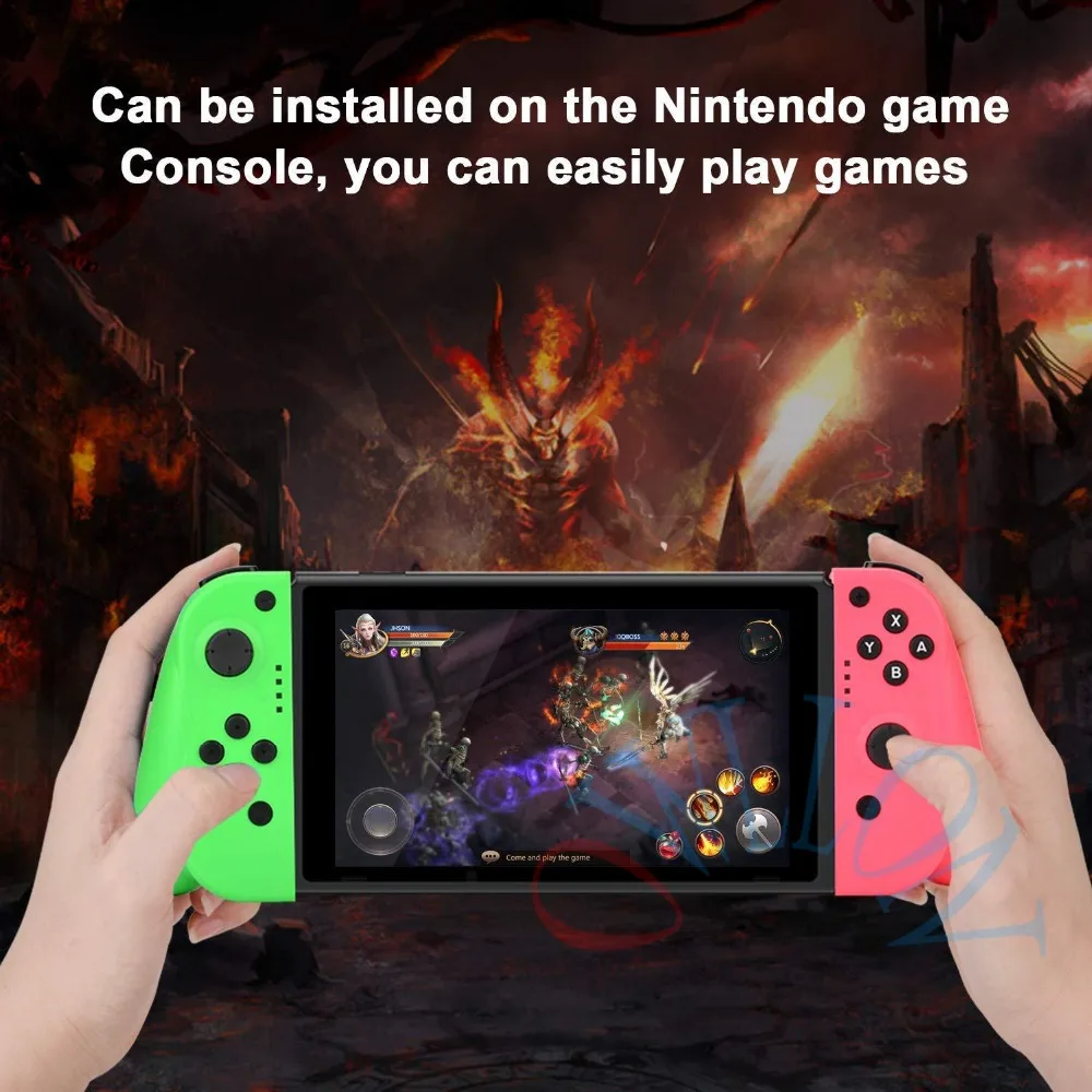 Для nintendo Switch беспроводной Bluetooth Joy игровой контроллер con для nintendo переключатель Левая Правая Ручка Джойстик Геймпад подарок