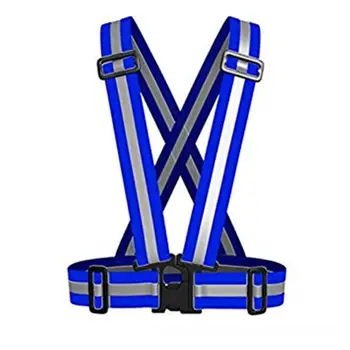 

Reflective sling night Night Work Security Running Cycling Safety Reflective Vest High Visibility Reflective Safety Jacket