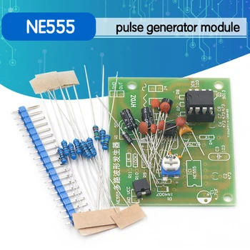 

DC6-12V NE555 Pulse Generator Module Sine/Triangle/Square Wave generator multi-channel Waveform Signal Generator DIY Kit