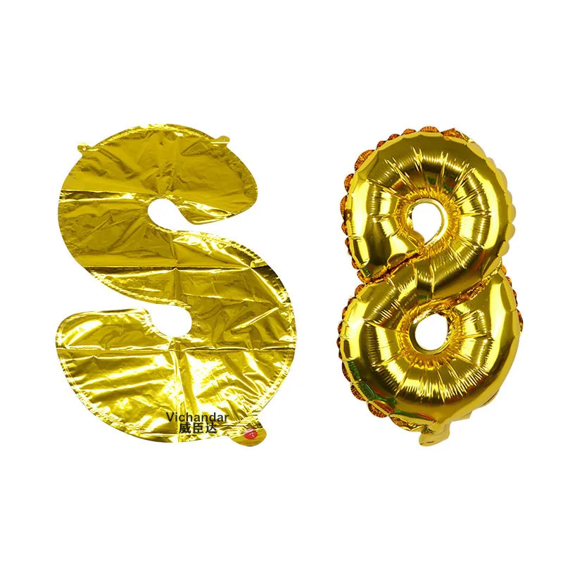 Ballon Lettre Rose Gold Letter Ballon Chiffre Happy Birthday Foil Number  Balloons For Birthday Girl Aid Moubarak Baby Shower Boy - Ballons &  Accessories - AliExpress