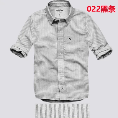 Moleton женские блузки abercr& ombie camisa hollistic пальто супер мужские толстовки хлопок Высокое качество Мужская одежда рубашки - Цвет: 21