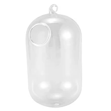 Горячая гидропоники настенный висящий пузырчатый аквариум Стекло ваза аквариум растение, украшение для дома