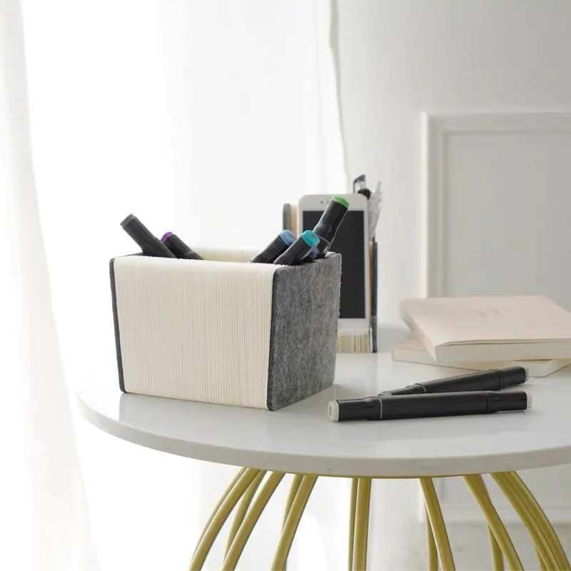 

18 paper storage box pen container desktop living room large capacity creative personality multi-functional simple sundry statio