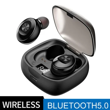 

Bluetooth Earphone Wireless headphone Sport Earpiece Mini Headset Stereo Sound In Ear IPX5 Waterproof tws 5.0 power display