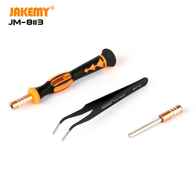 JAKEMY JM-8113 39 IN 1High Quality Precision Screwdriver Handy Repair Tool Box for for PC, Glasses, Mobile Phone, Laptop JAKEMY JM-8113 39 IN 1High Quality Precision Screwdriver Handy Repair Tool Box for for PC, Glasses, Mobile Phone, Laptop