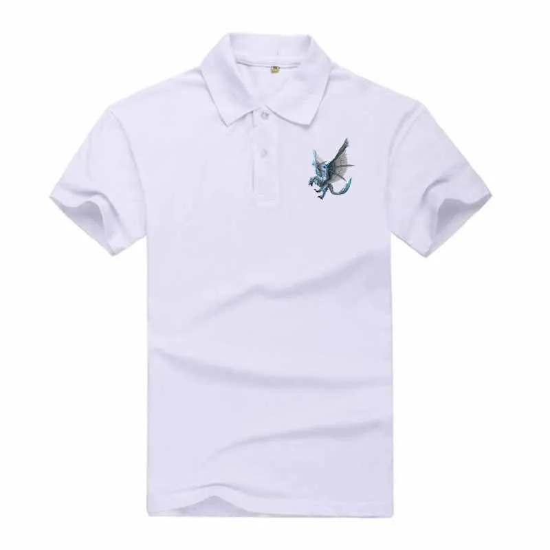 Men's Polo Shirt Color dragon pattern printing masculina Shirt Cotton Short Sleeve shirt Brands jerseys Summer Sportsjerseysgolf Men's Polo Shirt Color dragon pattern printing masculina Shirt Cotton Short Sleeve shirt Brands jerseys Summer Sportsjerseysgolf
