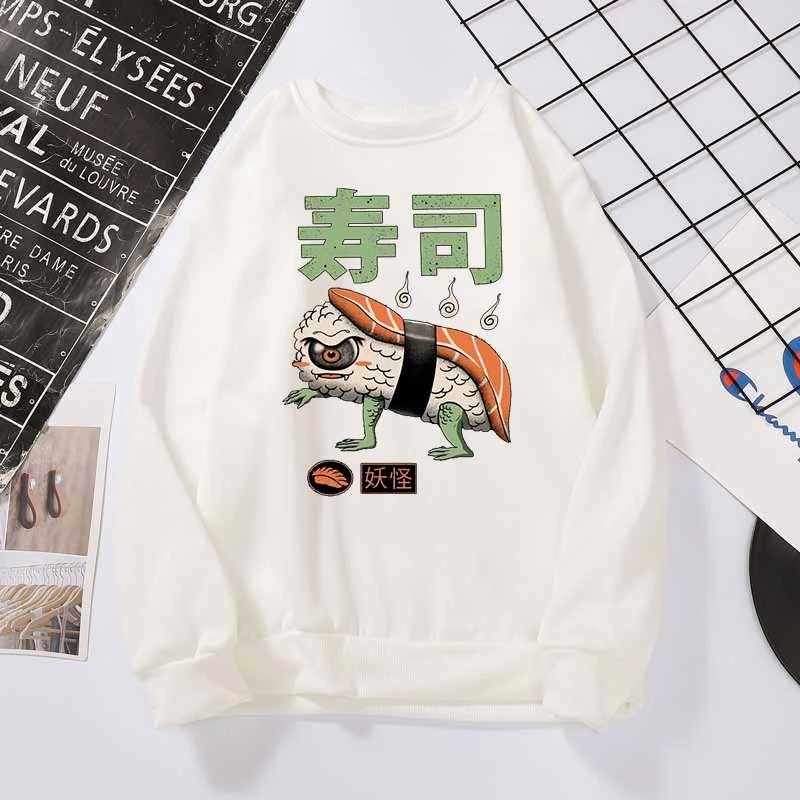 

Female Clothing Warm-Sweatshirts White Winter Fashion Round-Neck Autumn Hoodie Sweatshirt Pullover Brand-New Casual Hoodies