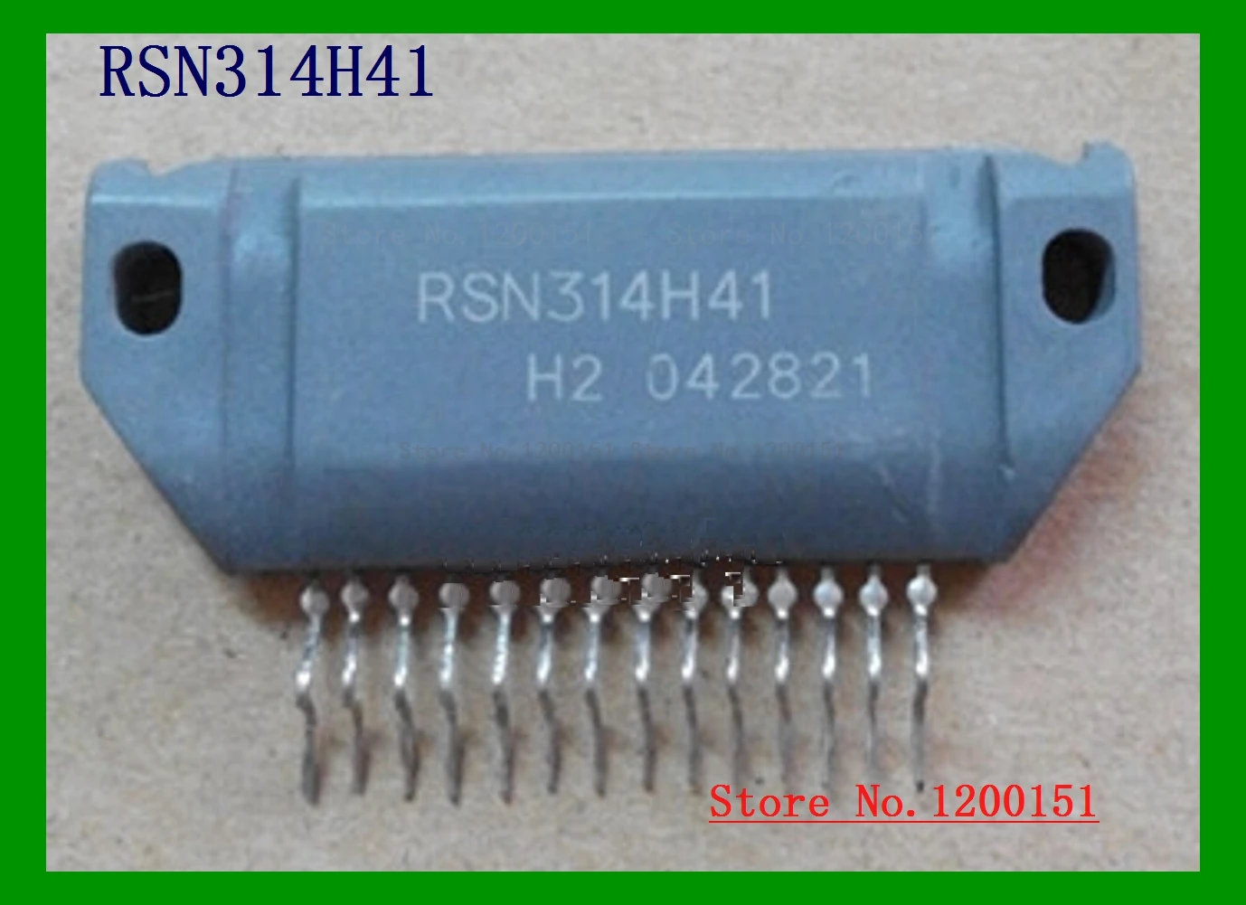 

RSN314H41 MODULES