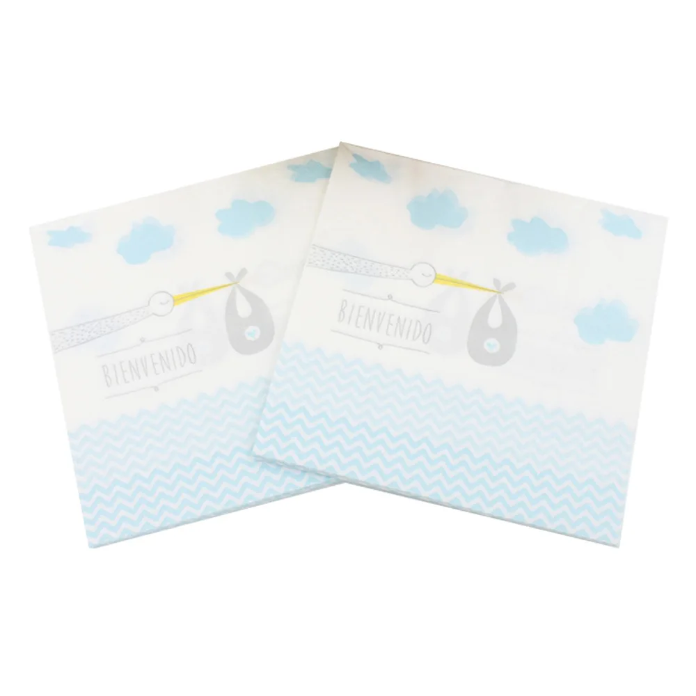 [] Цветная салфетка с принтом креативный материал Kleenex RUQT-34