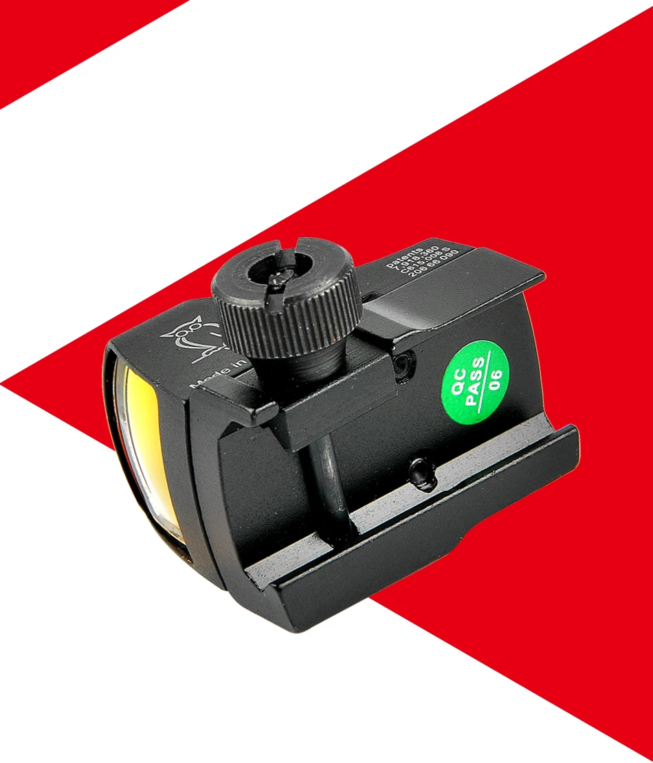 Doc Mini Red Dot прицел оптика прицел голографический прицел Авто Яркость прицел охотничьи прицелы рефлекторный прицел для страйкбола