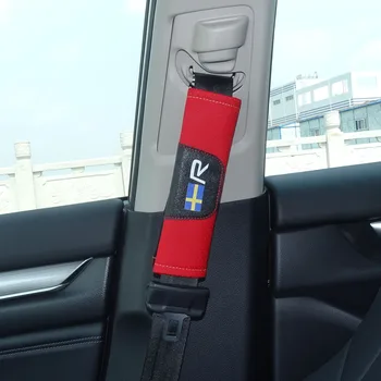 

Genuine Leather Safety Seat Belt Cover Shoulders Pad FOR Volvo RDESIGN R DESIGN Xc40 V70 XC60 S60 V60 V40 XC90 Car accessories