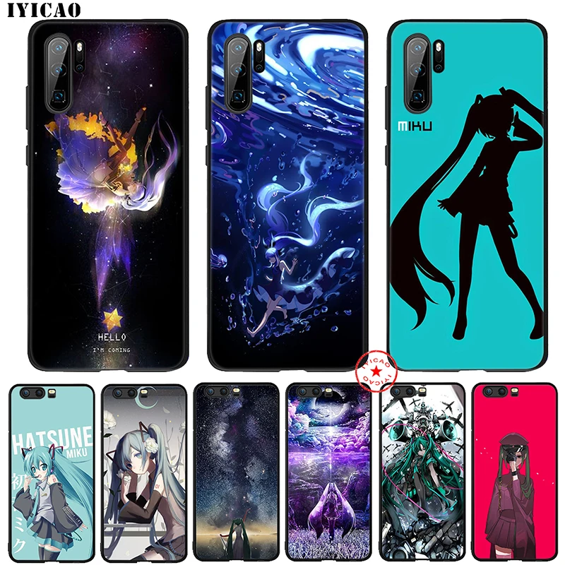 IYICAO Хацунэ Мику мягкий чехол для huawei P30 P20 P10 P9 P8 Lite Pro P Samrt Z плюс 2019 2018 2017 2016 2015 |