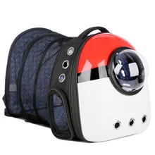 Открытый Собака дышащее пространство капсула рюкзак портативный прозрачный кошка клетка щенок Путешествия Перевозчик большой емкости pet сумка CW227