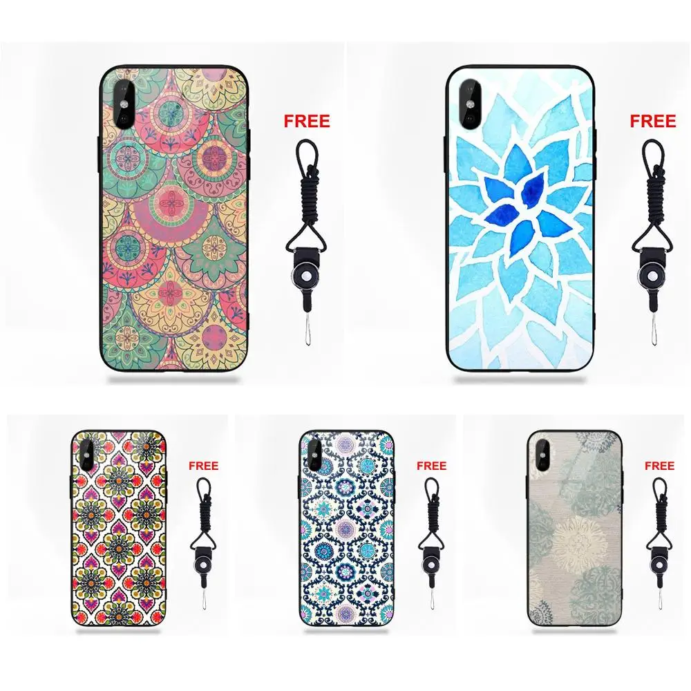 Окрашенный Силиконовый ТПУ чехол из закаленного стекла для телефона Apple iPhone 5 5C 5S