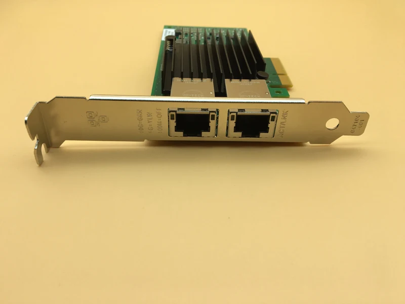 X550T2BLK 10 гигабитный Ethernet конвергентный сетевой адаптер X550-T2 сетевой карты