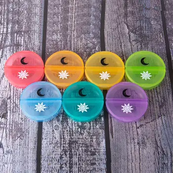 

Portable 7 Days Pill Medicine Box Travel Weekly Storage Organizer Case X5XC