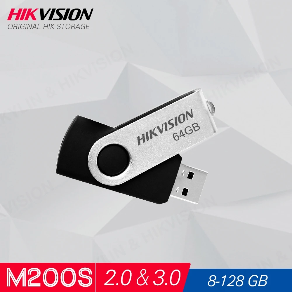 Hikvision оригинальный USB флеш накопитель 8 ГБ 16 32 64 Гб мини USB2.0 USB3.0 Флешка карта памяти