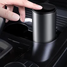 Металлический автомобильный мусорный контейнер, органайзер, держатель мусора с крышкой, автомобильная сумка для хранения, авто дверное сиденье, задний козырек, мусорное ведро, бумажная мусорная корзина