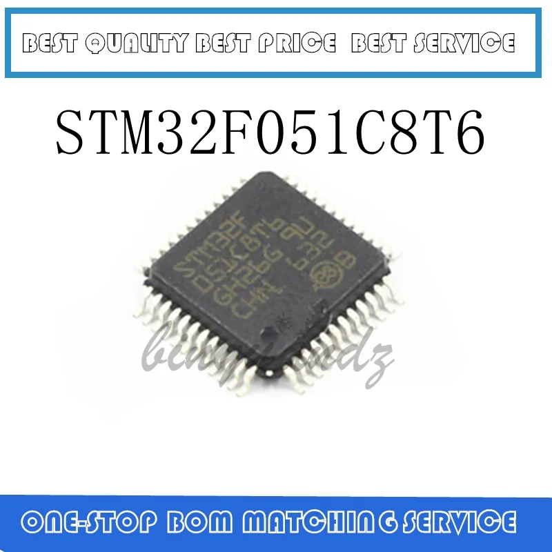 2 шт./лот STM32F051C8T6 STM32F 051C8T6 LQFP-32