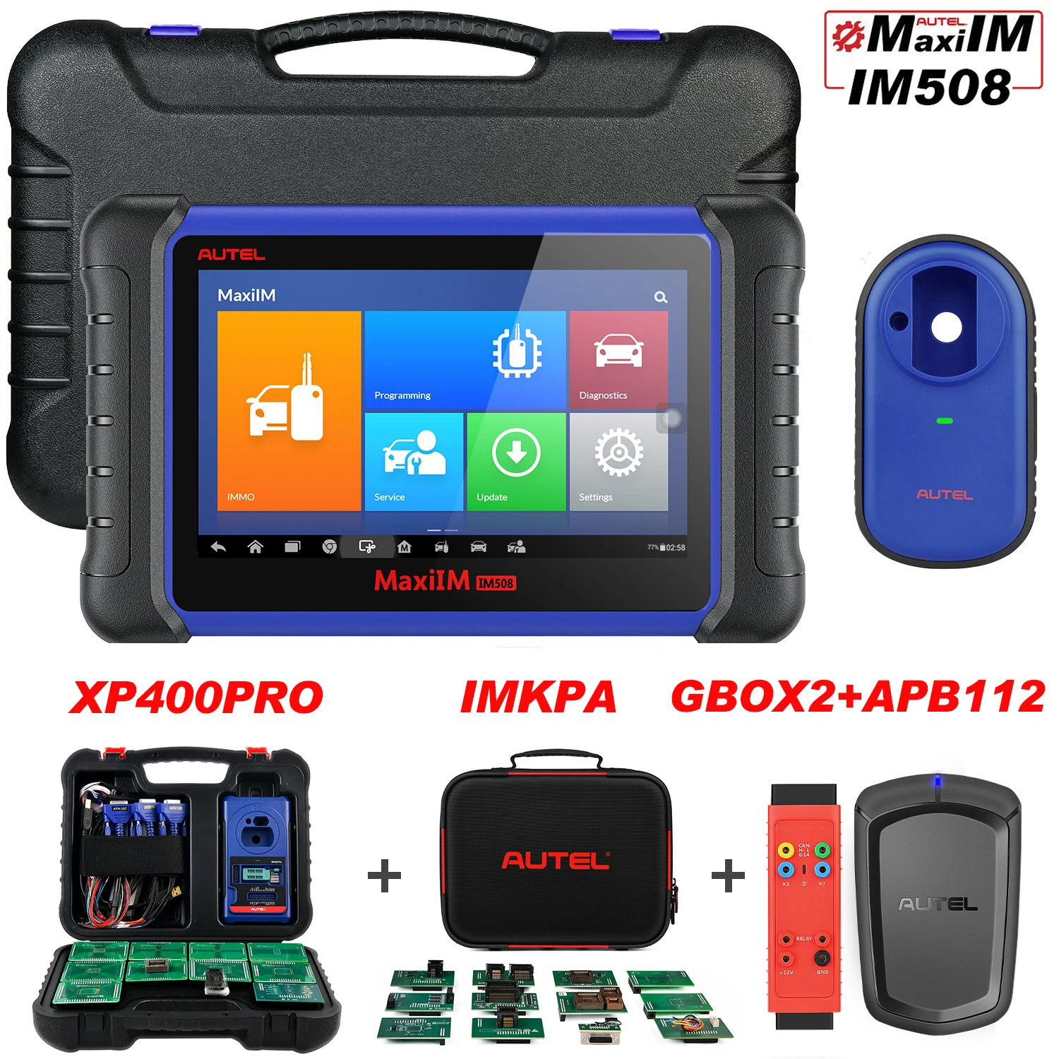 2021 новейший инструмент программирования автомобильных ключей Autel MaxiIM IM508 с XP200 22 +