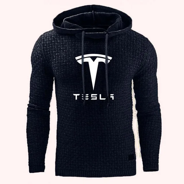 Мужские толстовки для Tesla с логотипом автомобиля, весенне-осенние мужские толстовки, спортивная одежда в стиле хип-хоп, harajuku, Повседневная Толстовка, спортивный костюм