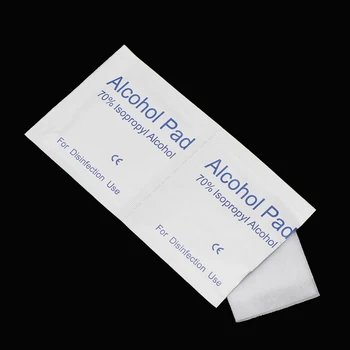 

50 PCs 6*6cm Portable Disposable Alcohol Wet Wipes Disinfection Tablet Antiseptic Cleanser Clean Wipes Antibacterial Tool