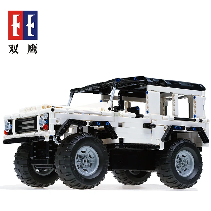 

Double e C51004 Science And Technology Series Click Remote Control Land Rover Car Children'S Educational Assembled Building Bloc