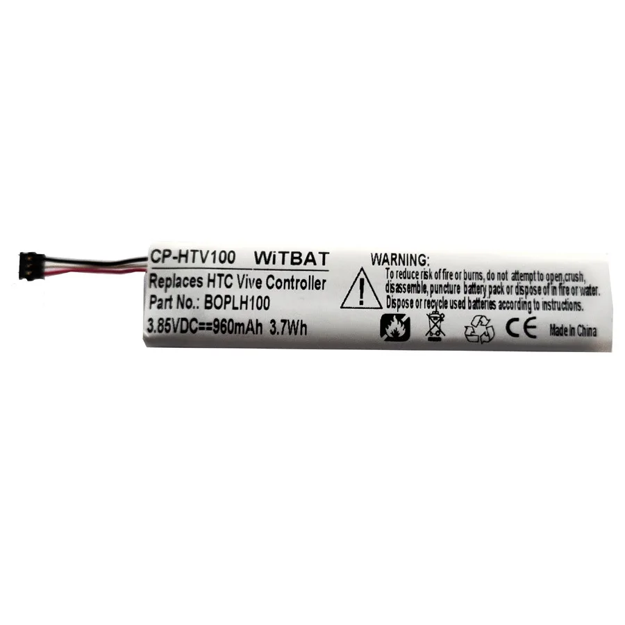 

ZHUJI 960mAh Battery for HTC vive handle controller,BOPLH100,35H00244-00M