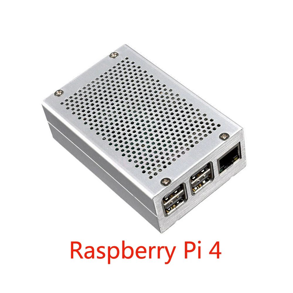 Корпус защитный корпус алюминиевый сплав для Raspberry Pi 4/ZERO V2 CNC/3B+ CNC V1 корпус - Цвет: D12415