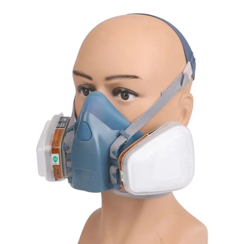 Полноразмерный респиратор для лица распыления красок маска 5N11 501 3M 7502 6001|Маски| |