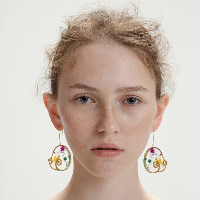 Orecchini Pendenti Lunghi Artsy Mamma Originali Per Le Donne 2020 Van Gogh Abstract Lady Breast Statement Drop Hot Body Earings