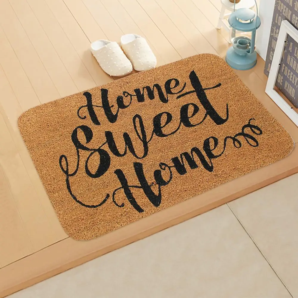 Newest Welcome Doormat Entrance Mat Hallway 6 Patterns Printed Anti-Slip Floor Mat Area Rugs Funny Custom Front Door Mat Carpet
