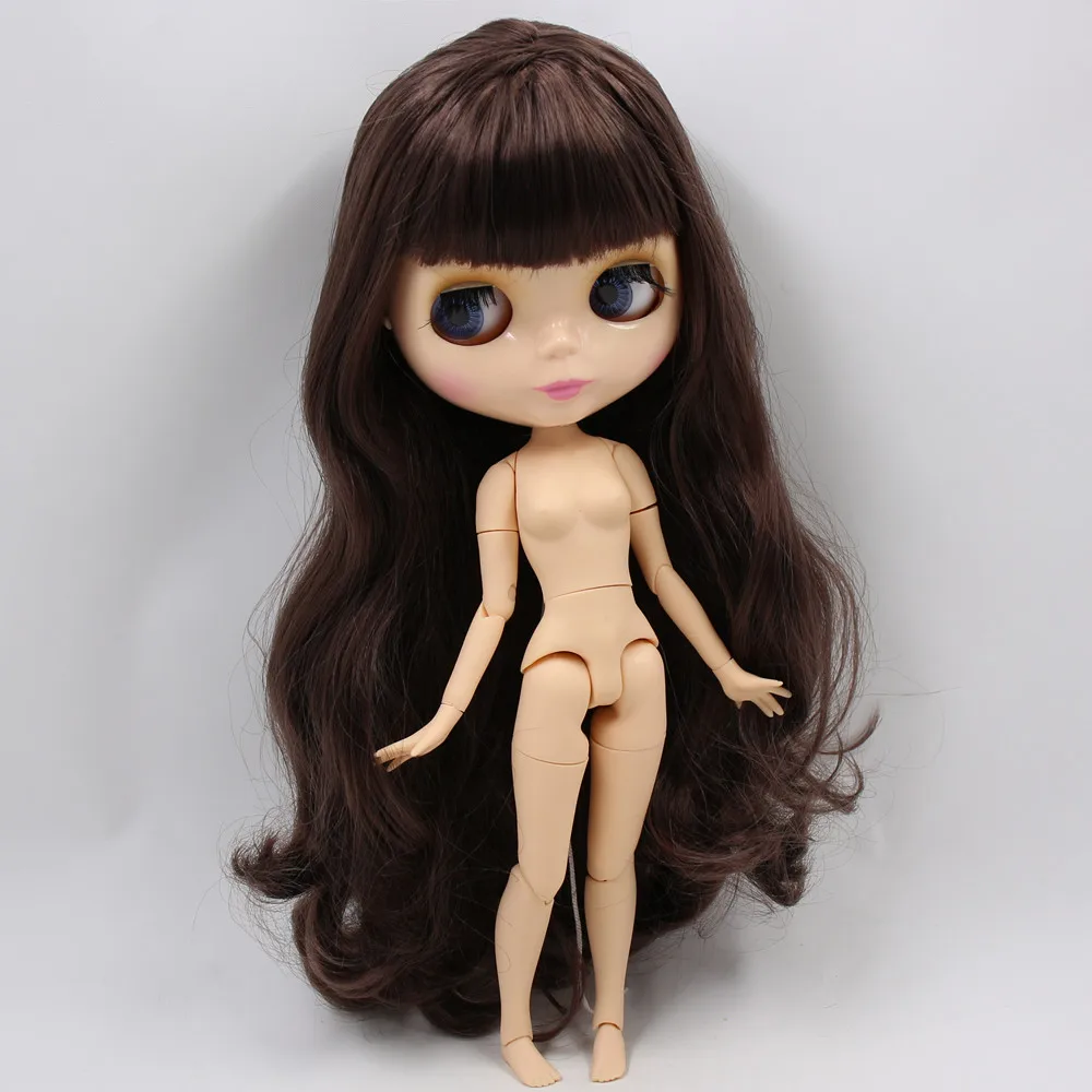 ICY Blyth Кукла № 2 глянцевое лицо натуральная кожа суставное тело 1/6 BJD Специальная цена 1/4 BJD, Pullip, Jerryberry, Licca игрушка подарок - Цвет: nude doll