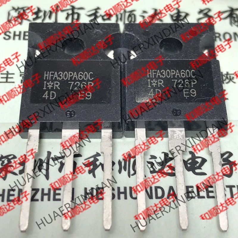5 шт., новые оригинальные кнопки HFA30PA60C-247 600V 30A