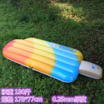 

toy summer boat Inflatable Ice Cream Shape Kid Toy Swam Outdoor Children Float Inflatable Swan Ring Summer Holiday Water Fun