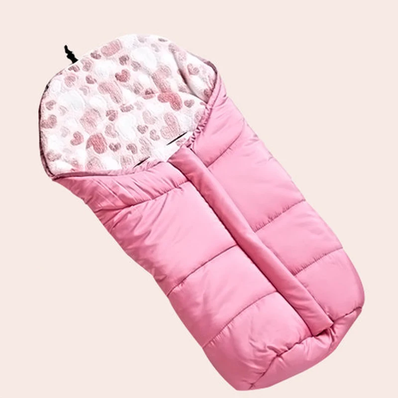 Осенне-зимний теплый детский спальный мешок для коляски мягкий спальный мешок для детский мешок для детской коляски